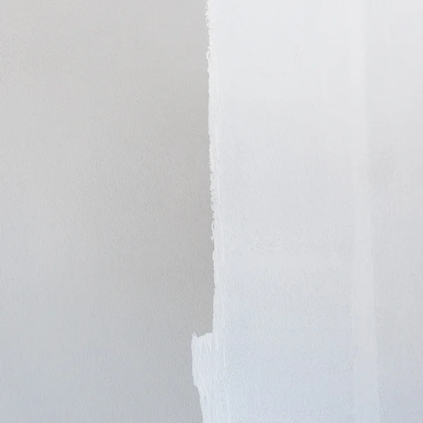 Malowane kolor biały na nowy dom — Zdjęcie stockowe