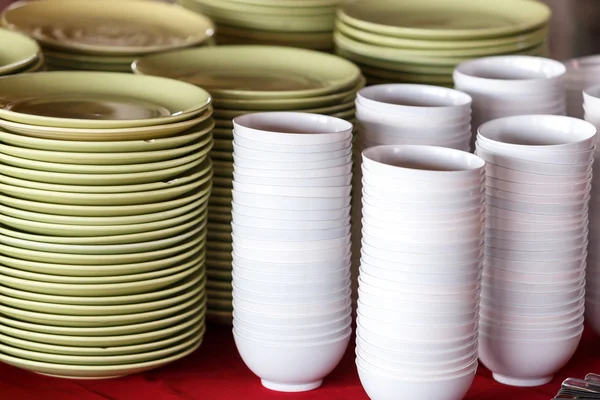 Kitchenware set in kitchen room — Stock Photo, Image