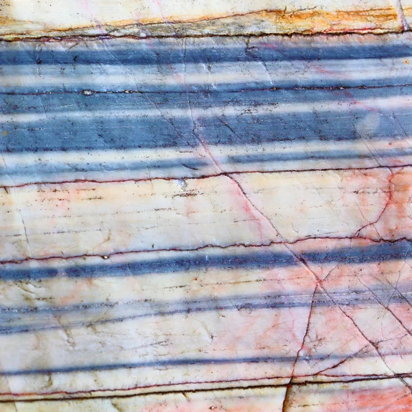 曲線の大理石の石のテクスチャ バック グラウンド上の線 — ストック写真