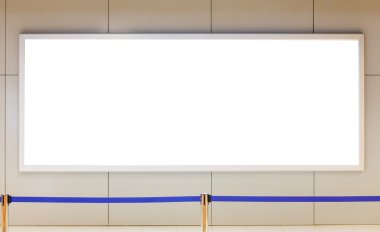 boş billboard reklam için 
