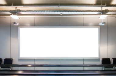boş billboard reklam için 