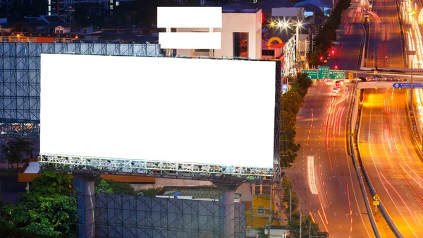 Blank billboard for advertisement — Stock Photo, Image