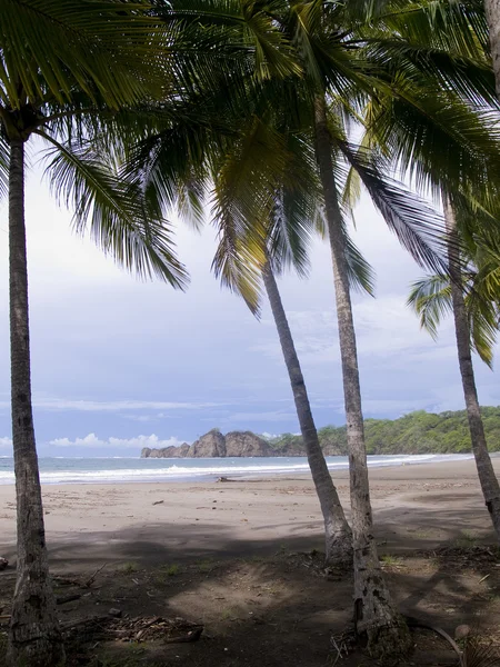 Bela praia tropical perto de Samara, na Costa Rica — Fotografia de Stock