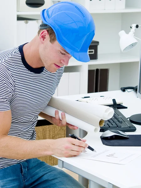 Construction worker — Stock Photo, Image