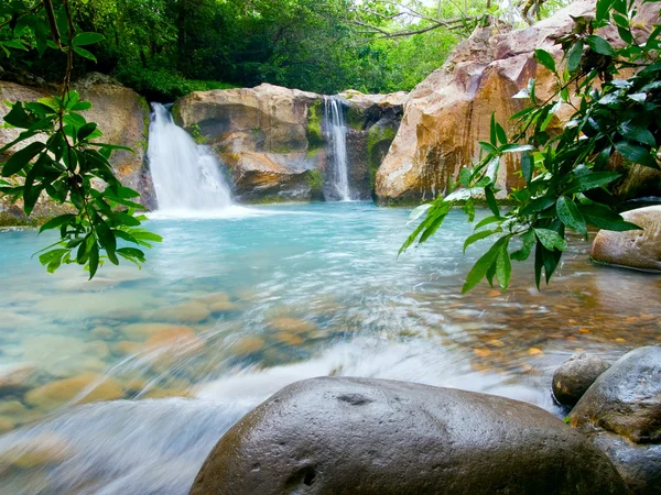 Cascata del Parco Nazionale Rincon de la Vieja, Costa Rica Foto Stock