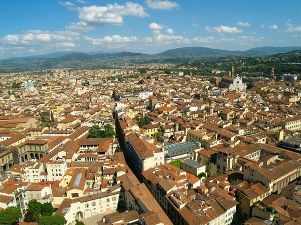 Tittar över Florens, Italien — Stockfoto