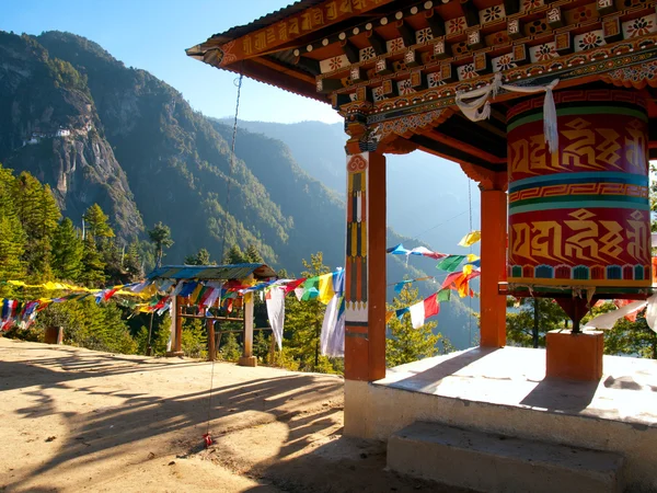 View of the Taktshang monastery in Paro, Bhutan — Stock Photo, Image