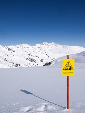 kontrollü Kayak alanı sonuna