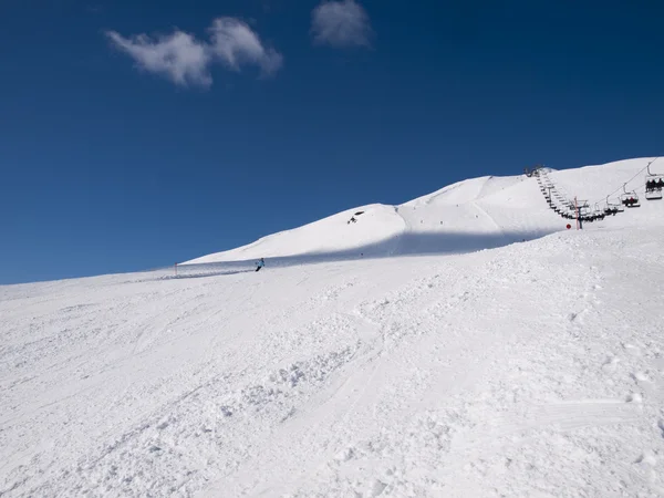 Wintersport auf den Alpen — Stockfoto