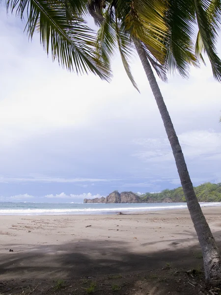 Beautiful tropical beach near Samara in Costa Rica — Stock Photo, Image