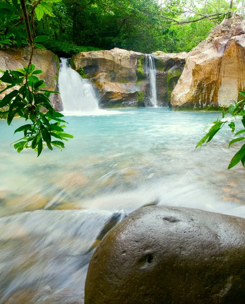 Waterfall at the Rincón de la Vieja National Park, Costa Rica — ストック写真