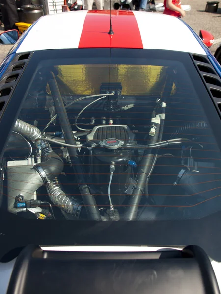 Il motore di una McLaren GT MP4-12c Foto Stock Royalty Free