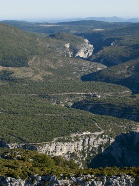 gorges du verdon Fransa'daki ünlü Kanyonu