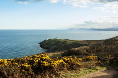 Howth güneşli bir gün, İrlanda