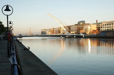 Samuel beckett bridge, dublin - İrlanda