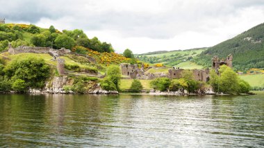 Urquhart castle, loch ness, İskoçya