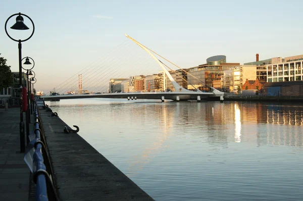 Samuel Beckett Bridge, Dublin - Ireland — Stock Photo, Image