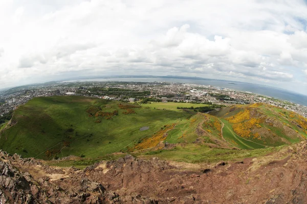 Vista desde Arthur 's Seat, Edimburgo —  Fotos de Stock