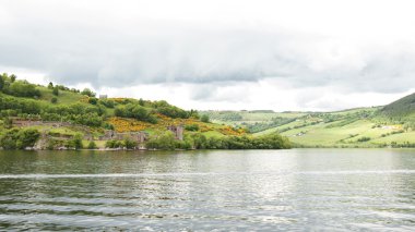 Urquhart castle, loch ness, İskoçya