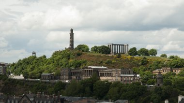 The Calton Hill, Edinburgh - Scotland clipart