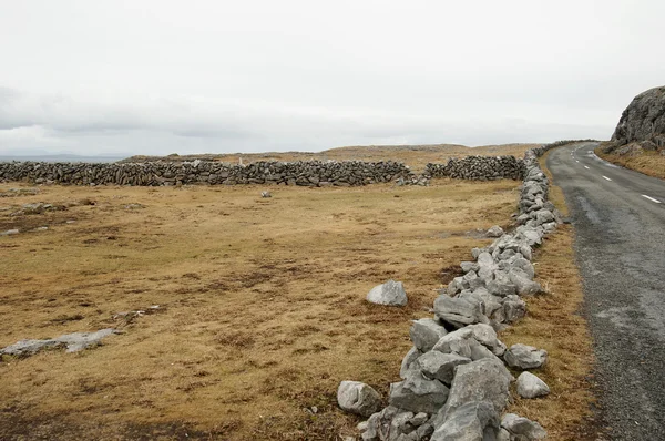 Secundaire weg, co. clare - Ierland — Stockfoto