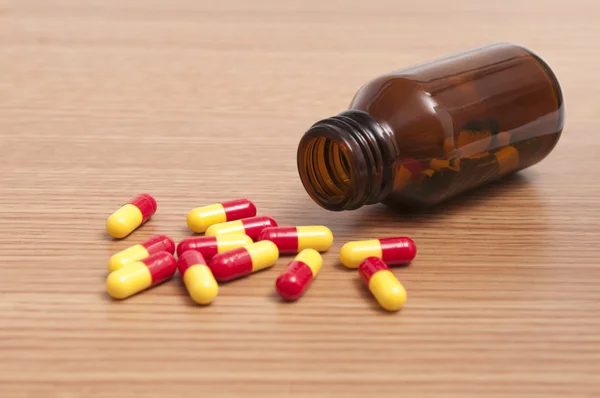 Kapslar och tabletter — Stockfoto