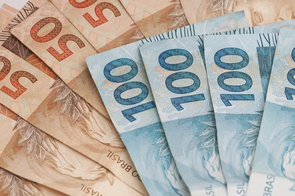 Valuta brasiliana (reale ) — Foto Stock