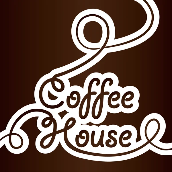 Coffee house — Stock vektor