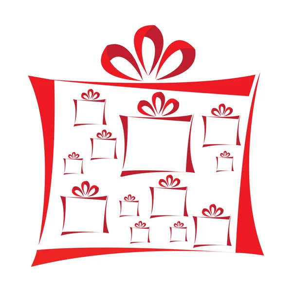 Coffrets cadeaux — Image vectorielle