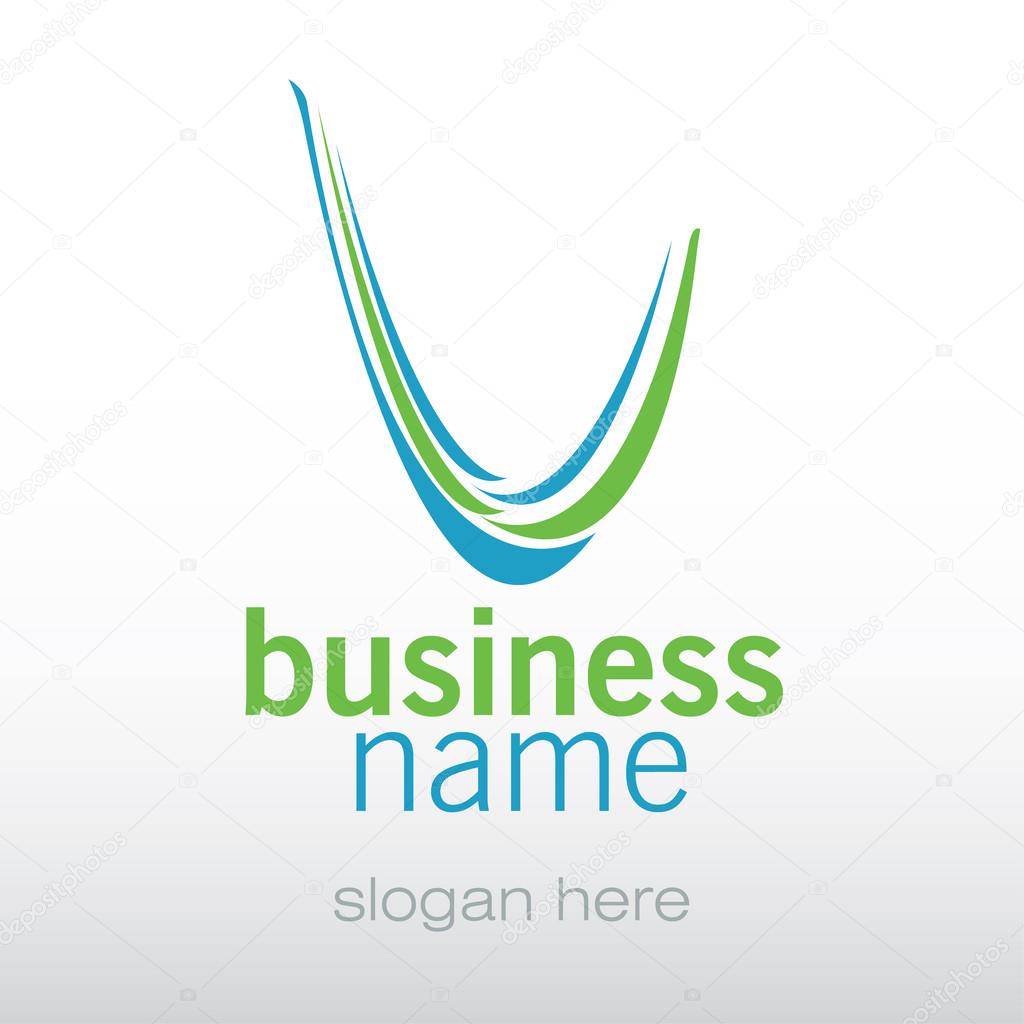 Logo on the white background