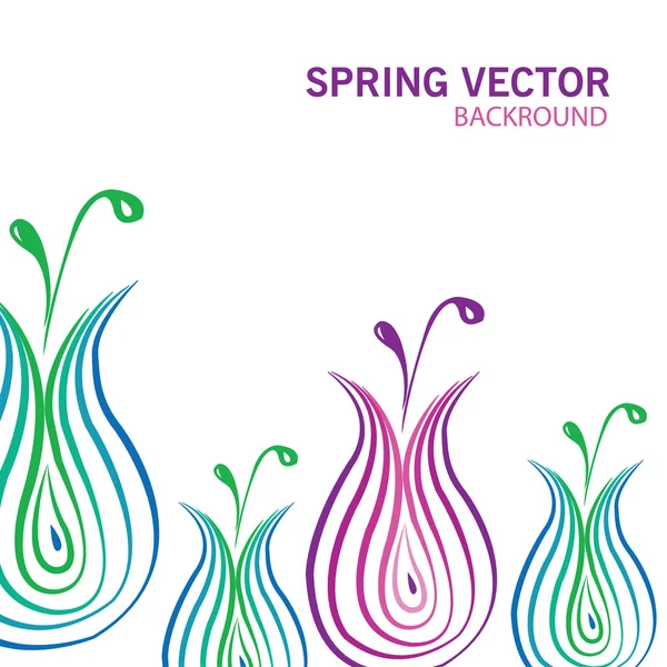 Tulip — Stock Vector