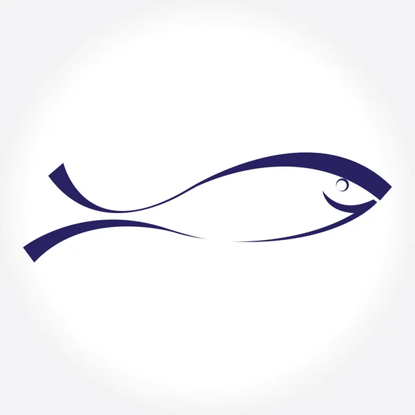 Logo de pescado — Archivo Imágenes Vectoriales