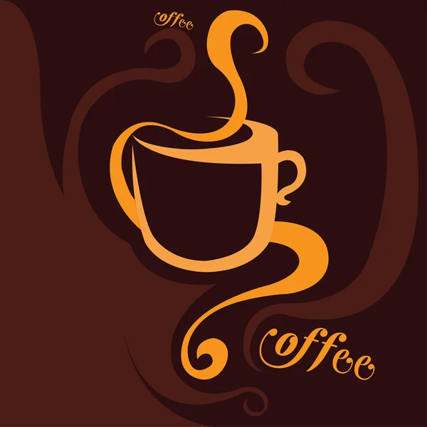 Koffie — Stockvector