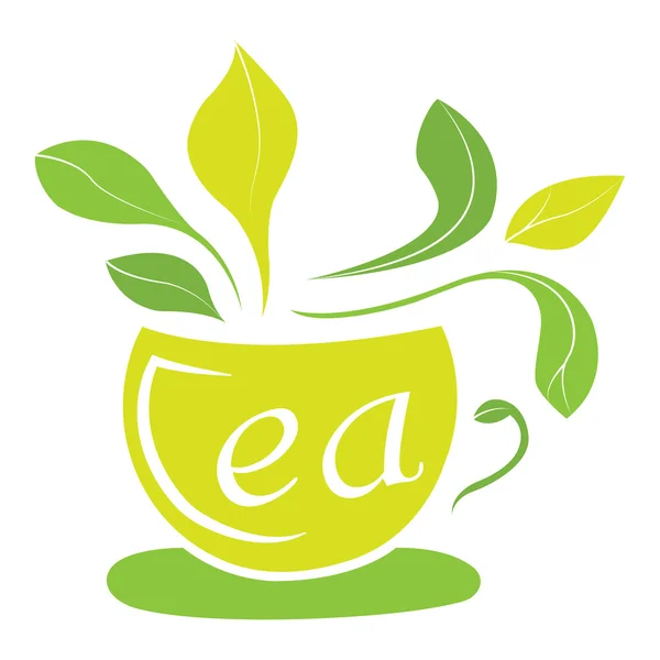 A cup of tea — Stock Vector