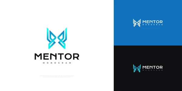 Αφηρημένη Επιστολή Logo Design Στο Σύγχρονο Και Φουτουριστικό Concept Letter — Διανυσματικό Αρχείο