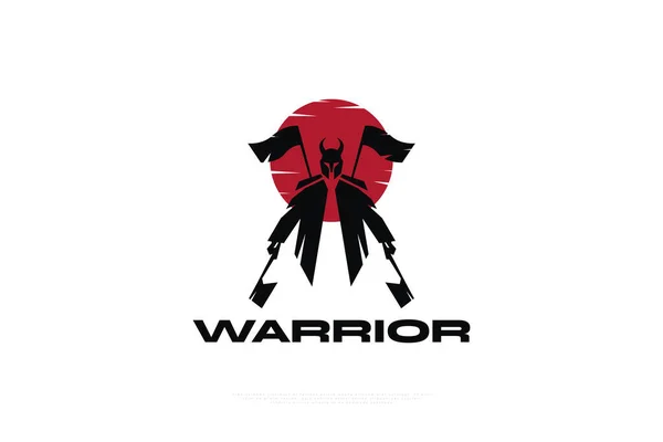 Warrior logotype stock vector. Illustration of company - 86257918