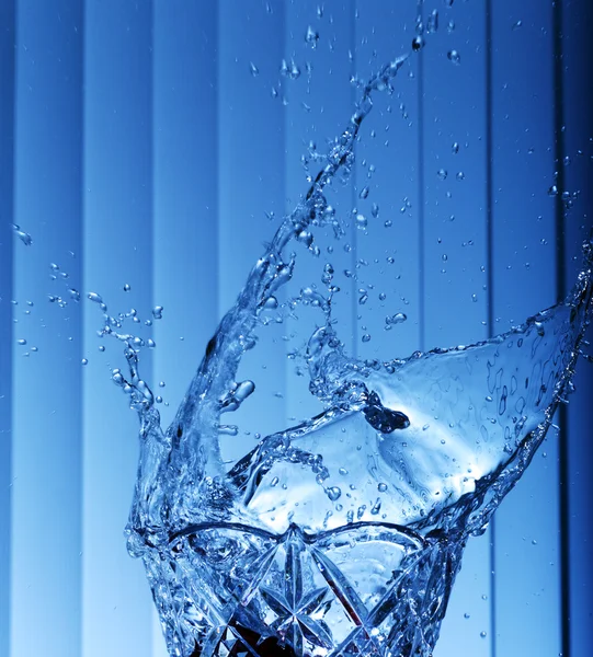 Water splash close-up. — Stock Photo, Image