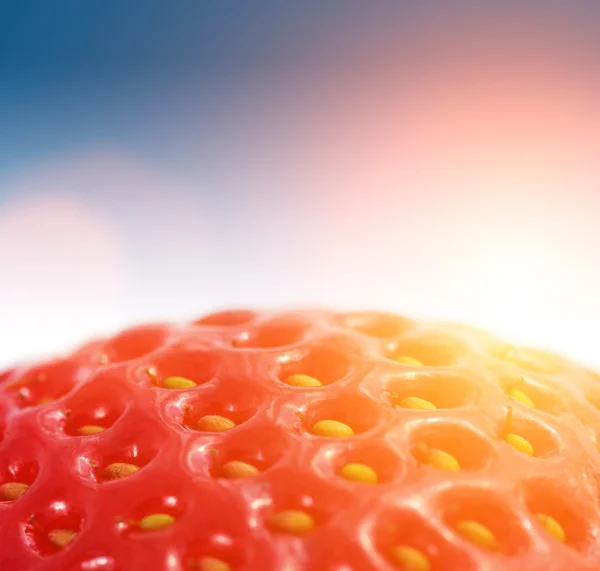 Strawberry surface — Stock Photo, Image