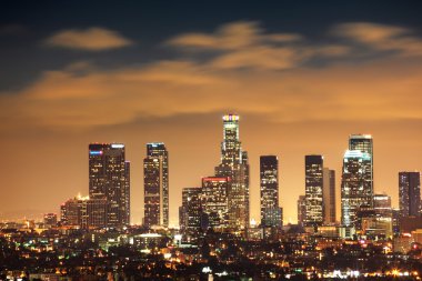 Downtown los angeles manzarası