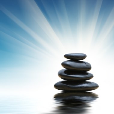 Zen taşı yığını