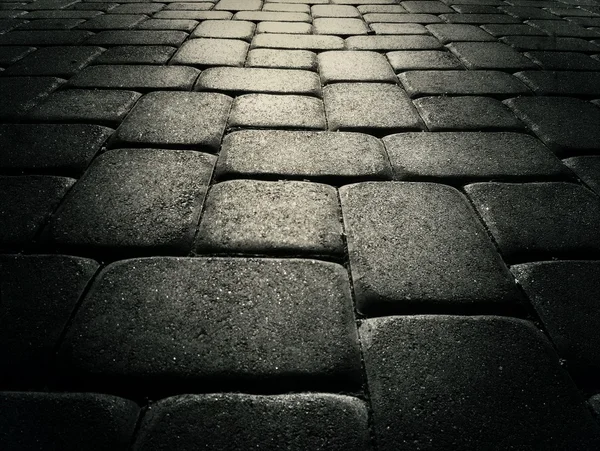 Cobbled stone street background — Stock Photo, Image