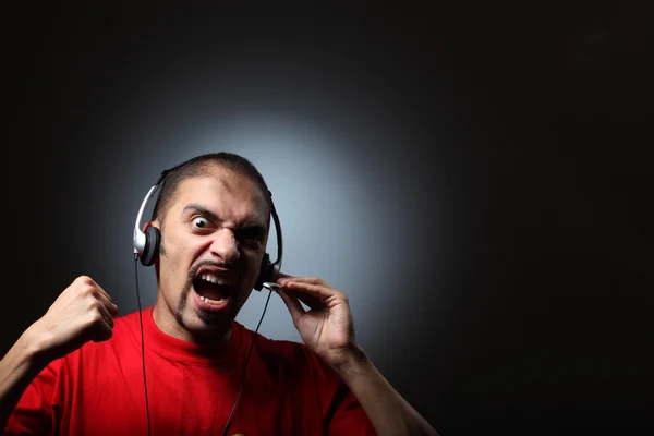 Crazy DJ — Stock Photo, Image