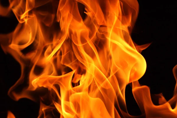 Foc flăcări fundal — Fotografie, imagine de stoc
