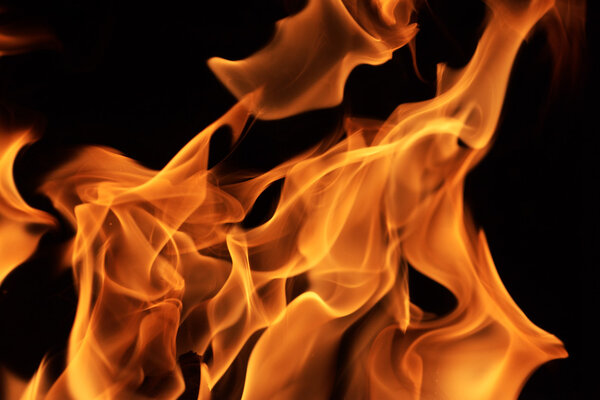 Fire flames