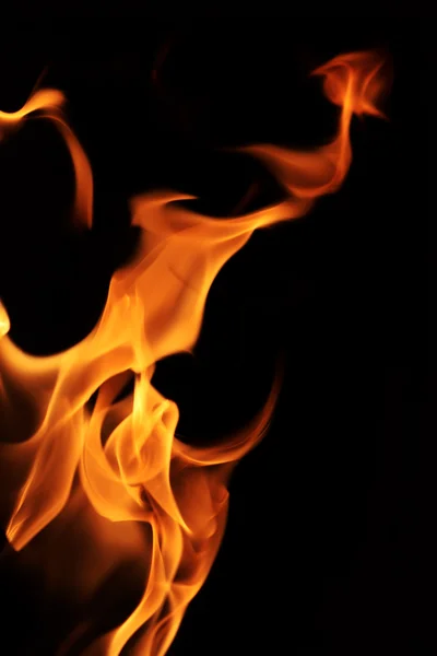 Brand vlammen achtergrondstructuur — Stockfoto