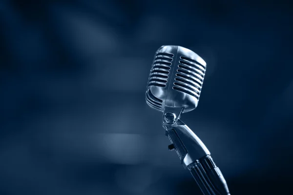 Retro microphone — Stock Photo, Image