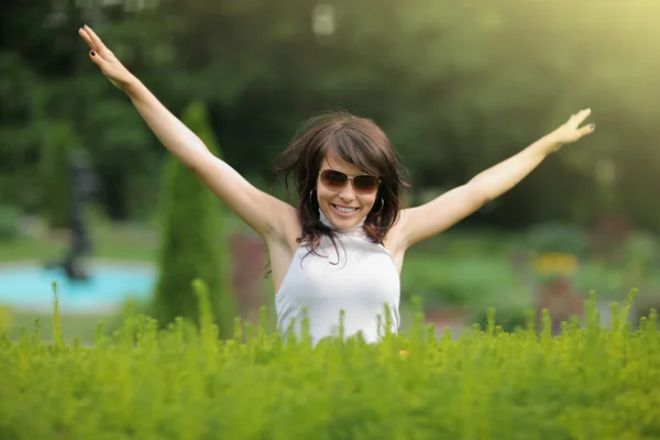 Chica feliz — Foto de Stock