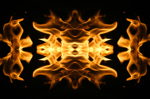 Fire flames background texture