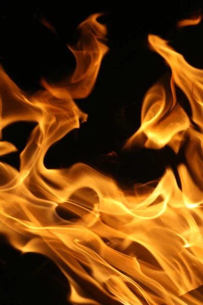 Fire flames background texture — Stock Photo, Image