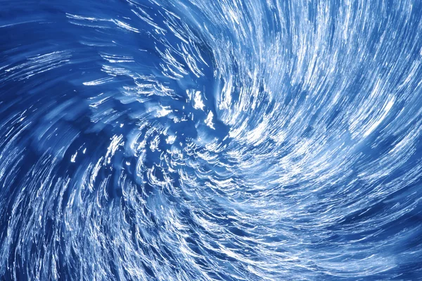 Blue water twister background. — Stock Photo, Image